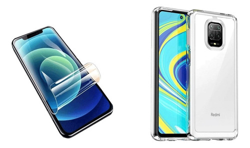 Funda Acrílico + Hidrogel Compatible C Redmi Note 9s / 9 Pro