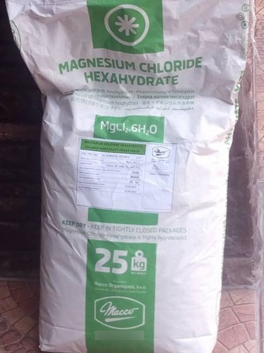 Trio /3un. Cloruro De Magnesio 100% Puro 1 Kg R. Checa