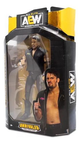 Figura De Acción All Elite Aew De Chuck Taylor Nueva