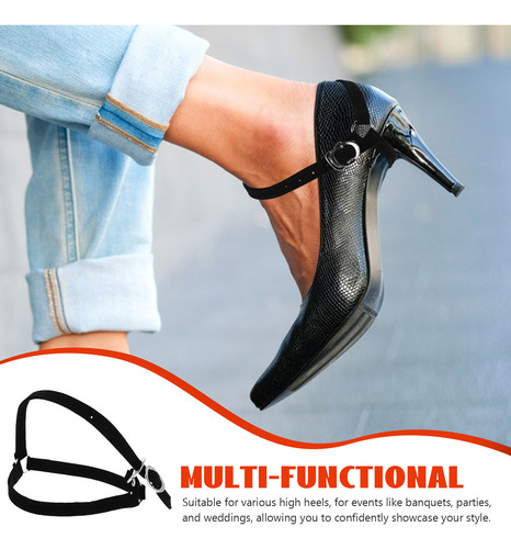 1 Par De Correas Desmontables Para Zapatos De Tacón Alto, Co