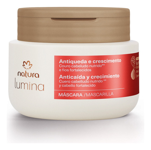 Natura Lumina Mascarilla Capilar Anticaída y Crecimiento 250ml