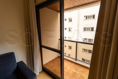 Imagem 9 de 15 de Flat No Jardins 2 Dorms 2 Vagas 74m² No Pool - Sf25903