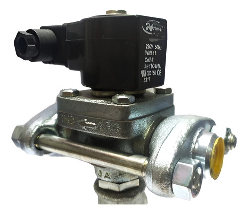 Valvula Solenoide Para Amoniaco 1343 At 34 3/4 220 Volt
