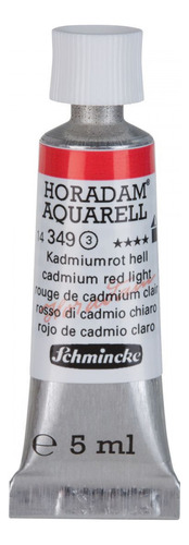 Tinta Aquarela Horadam Schmincke 5ml S3 Cadmium Red Light