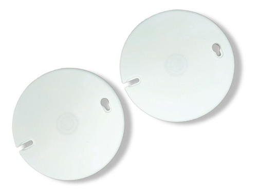 10 Tapa Ciega Circular Protector Interruptor Electrico