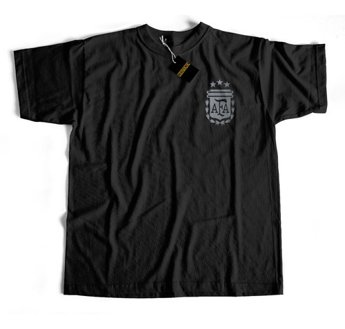 Remera Afa Selección Argentina Fútbol - Escudo Plateado