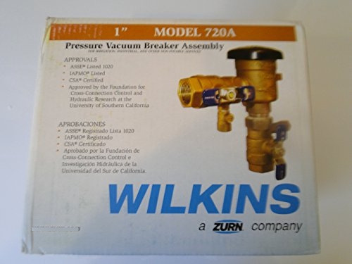 Wilkins Zurn 1  Modelo 720 Presion Valvula Antirretorno