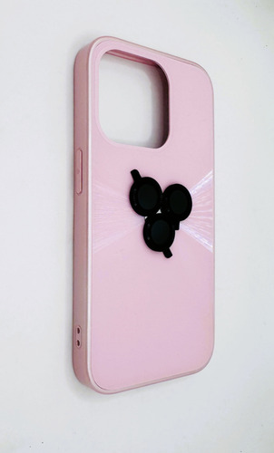 Funda Iphone 11 Compatible Magsafe Cristal C/protec Camara Rosa Iphone 11