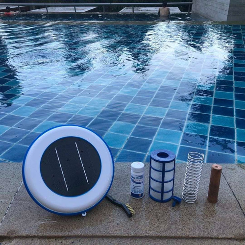 Imagen 2 de 7 de Ionizador Solar Para Piscina - Accesorios - 130.000 Litros!