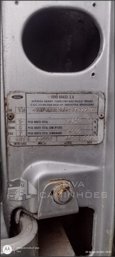 Imagem 12 de 15 de Caminhão Ford F-4000 Ano 87