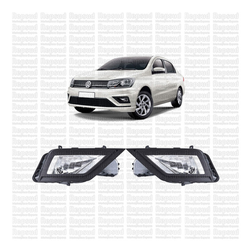 Kit De Neblineros Ambos Lados Volkswagen Gol G8 2019