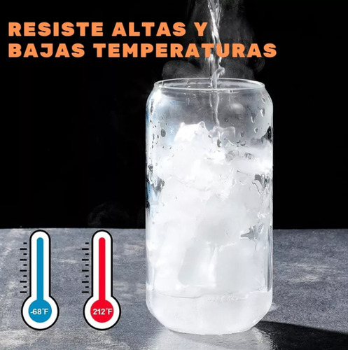 Nuevo Pack De 4vasos De Vidrio Con Tapa De Bambú +bombilla