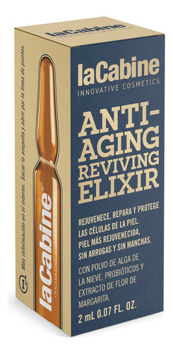 Ampolleta Facial Anti- Aging Reviving Elixir Lacabine 2ml