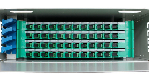 Odf Pachera Fo 48 Puertos Con Cassete Pigtails Y Acopladores