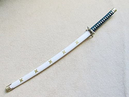 Katana Mayor Tashigi Shigure One Piece Blanca De 100 Cm