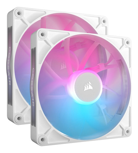 Kit De Ventiladores Corsair Icue Link Rx140 Rgb 140mm Pwm Led Rgb Wh