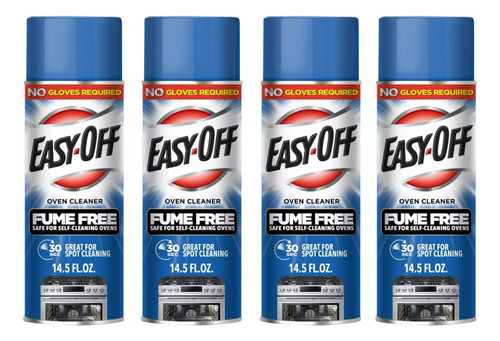 Easy Off Limpiador-desengrasante P/hornos 411 Gr (4pz)