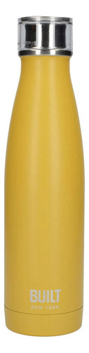 Botella Termica Built 500 Ml Deportiva Escolar Frio Caliente Color Mustard