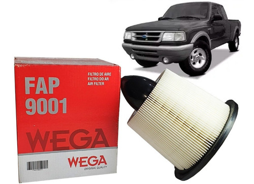 Filtro Ar Ranger C Estendida Stx 4x2 4.0 V6 12v Gasol 1997