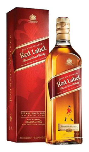 Whisky Johnnie Walker Red Label 750ml