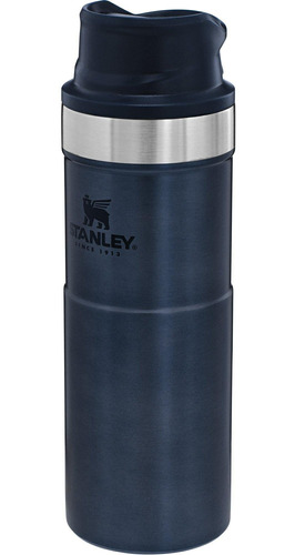 Stanley Travel Mug | 473 Ml Azul Metalico