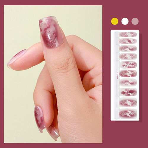 20x Pegatinas De Esmalte De Uñas De Envoltura Estilo B