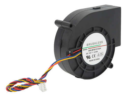Ventilador De Turbina, Refrigeración Sin Escobillas Dc12v 6a