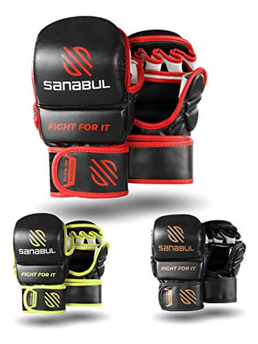 Sanabul Nuevo Elemento Esenciales 7 Oz Guantes De Mma Sparri