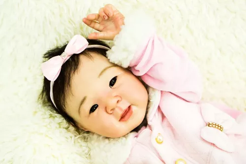 Bebê Reborn Menina Japonesa Silicone Realista Fofa !!!!