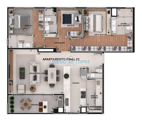 Imagem 15 de 15 de Apartamento Para Venda, 3 Dormitório(s), 89.51m² - 1941