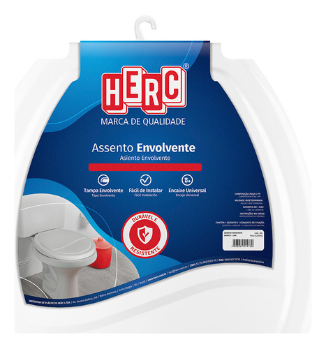 Assento Sanitário Ideale Branco Herc