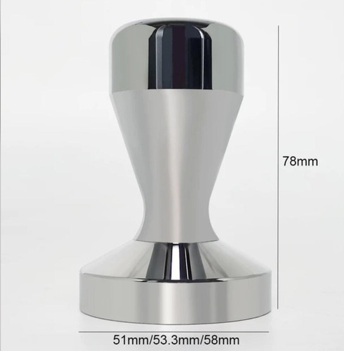 Prensador Tamper De Café En Acero Inox 