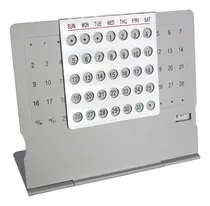 Comprar Calendário Perpétuo De Metal 2023 Calendários Planejador