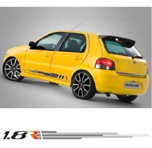 Kit De Faixas Laterais Palio 1.8r 2008 Completo (*0072*)