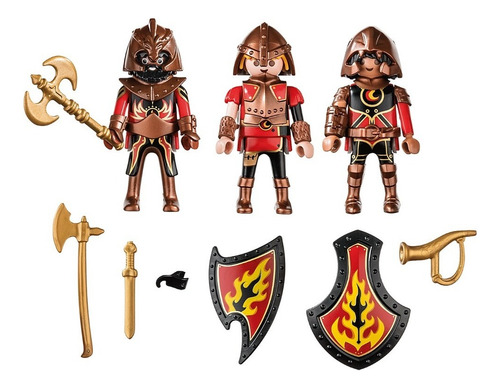 Figuras Armables Playmobil Novelmore 3 Bandidos De Burnham