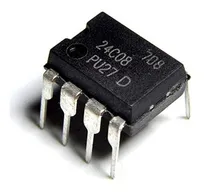 Comprar 10x 24c08 Memoria Dip-8  Eeprom  Ecu Reemplaza 24c04 24c02