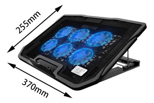 Almofada De Resfriamento Para Laptop Com 6