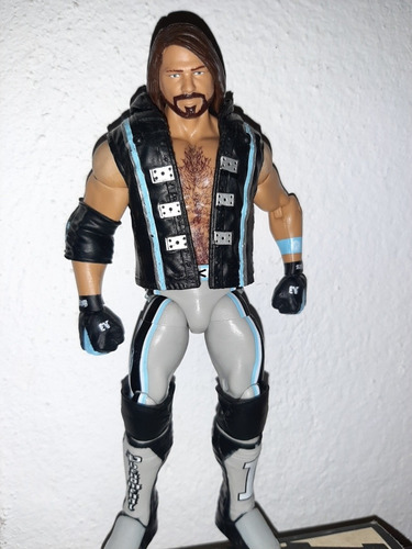 Figura Aj Styles Elite Gris Wwe Mattel Lucha Libre Top Picks