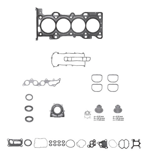 Juego Completo Ford Ecosport 2004-2005 2.0 Tf Victor