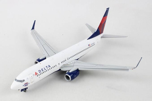 Avion Boeing 737-800 Delta Atlanta Braves Flaps Escala 1:200