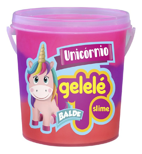 Gelele Slime Unicorn Balde 457g