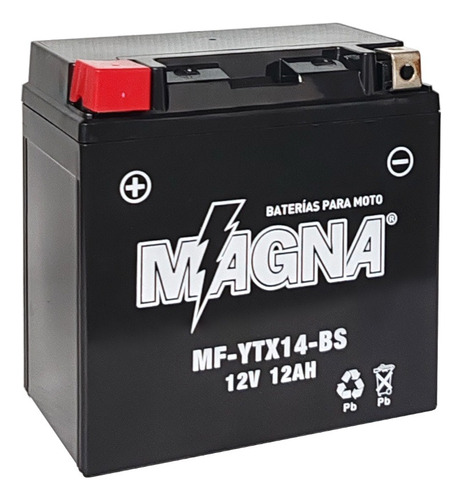 Bateria Moto Magna Ytx14-bs Bmw Mercedes Benz Ktm