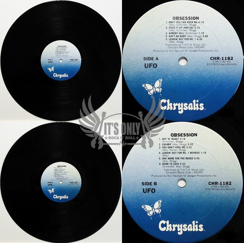 Lp Ufo - Obsession ( 1978 Eua 1st Press ) (Usado)