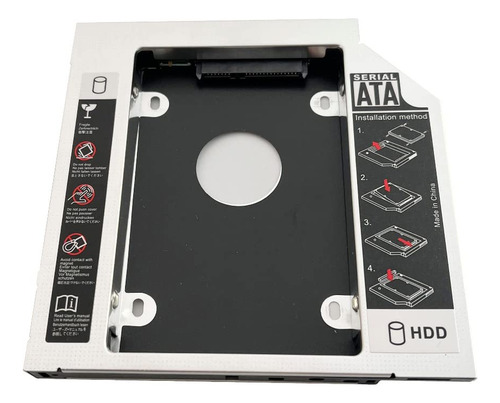 Dy-tech 2 nd Sata Disco Duro Hdd Ssd Caddy Para Acer Aspire