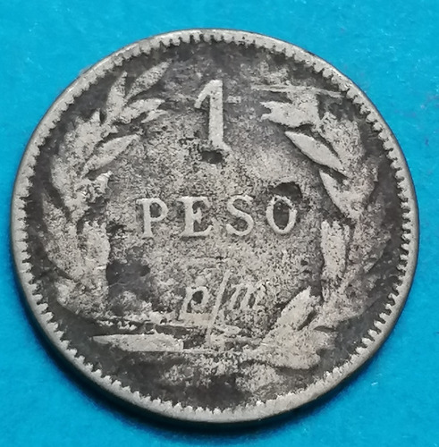 Colombia 1 Peso 1910 Papel Moneda 