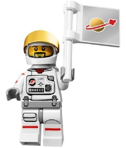 Minifigura Coleccionable Lego Serie 15 71011 Astronauta