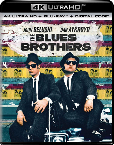 4k Ultra Hd + Blu-ray Blues Brothers / Los Hermanos Caradura