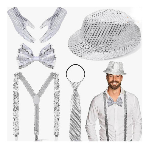 Sombrero De Vaquero De Discoteca Con Lentejuelas Estilo C