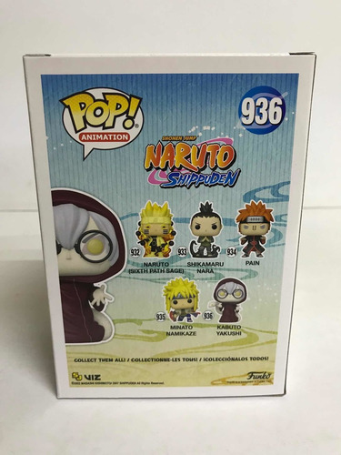 Funko Pop Kabuto Yakushi 936 Naruto Shippuden Original