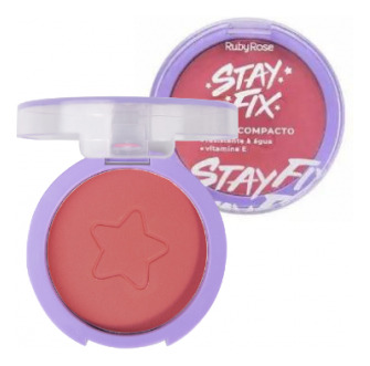 Rubor Blush Compacto Stay Fix Ruby Rose